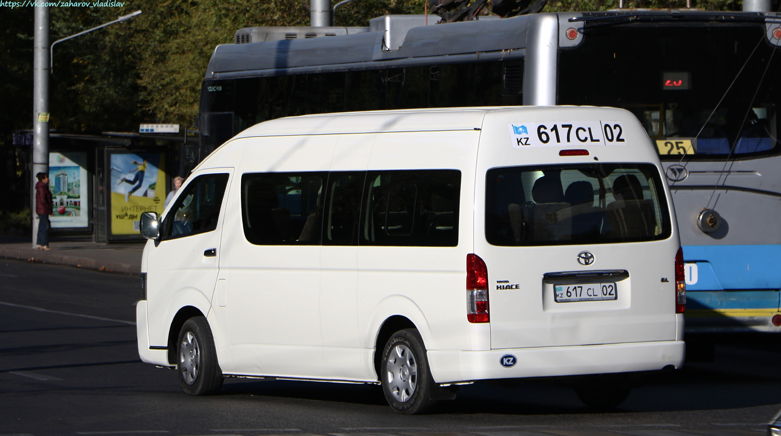 Алматы, Toyota HiAce TRH223L № 617 CL 02