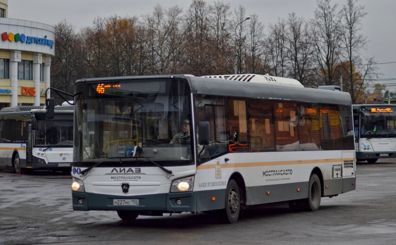 Moscow region, LiAZ-4292.60 (1-2-1) # 107227
