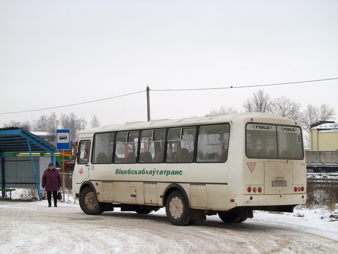Витебская область, ПАЗ-Р 4234 № 10154