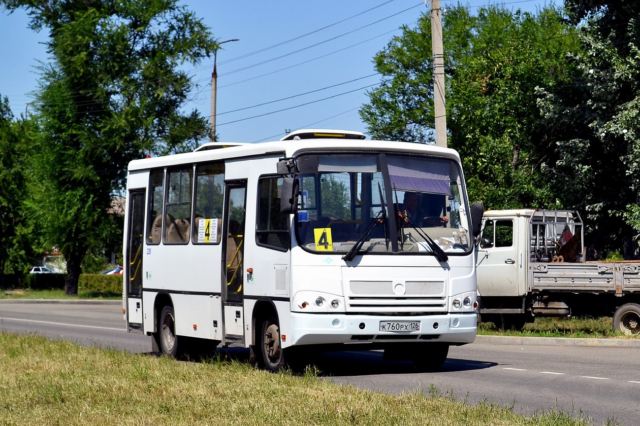 Ставропольский край, ПАЗ-320302-11 № К 760 РХ 126