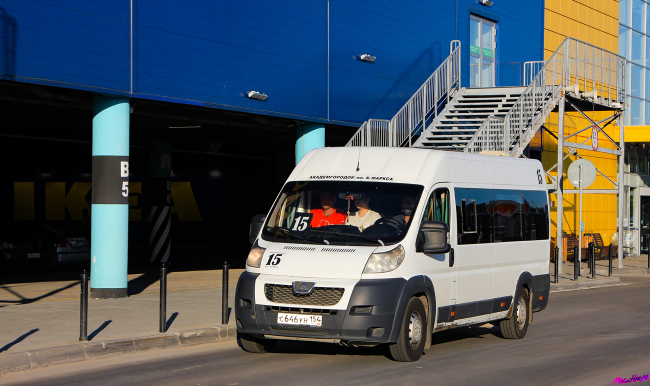 Новосибирская область, Промтех-22437* (Peugeot Boxer) № С 646 УН 154