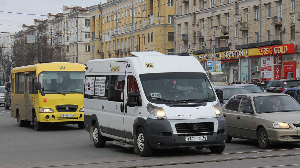 Челябинская область, Нижегородец-FST613 (FIAT Ducato) № М 149 ТТ 174