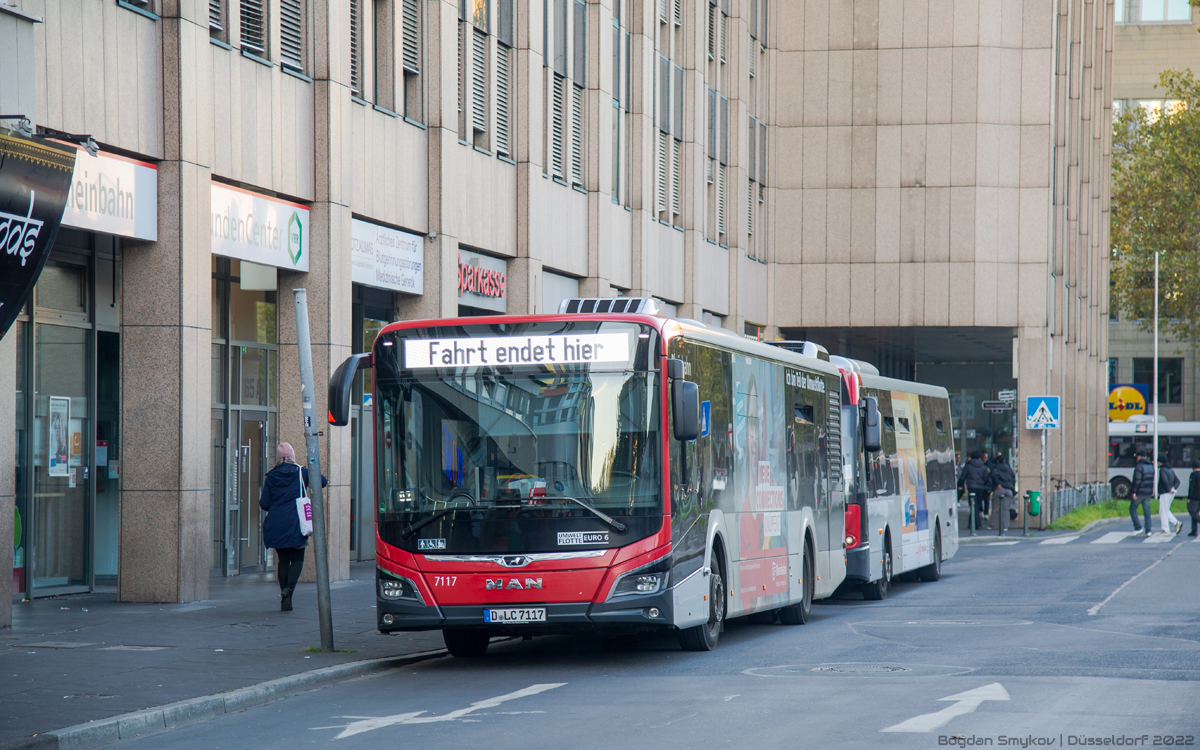 Северный Рейн-Вестфалия, MAN 12C Lion's City 12 NL330 EfficientHybrid № 7117
