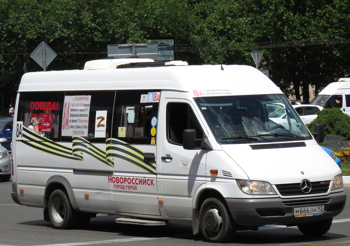 Краснадарскі край, Луидор-223212 (MB Sprinter Classic) № М 666 ОН 93