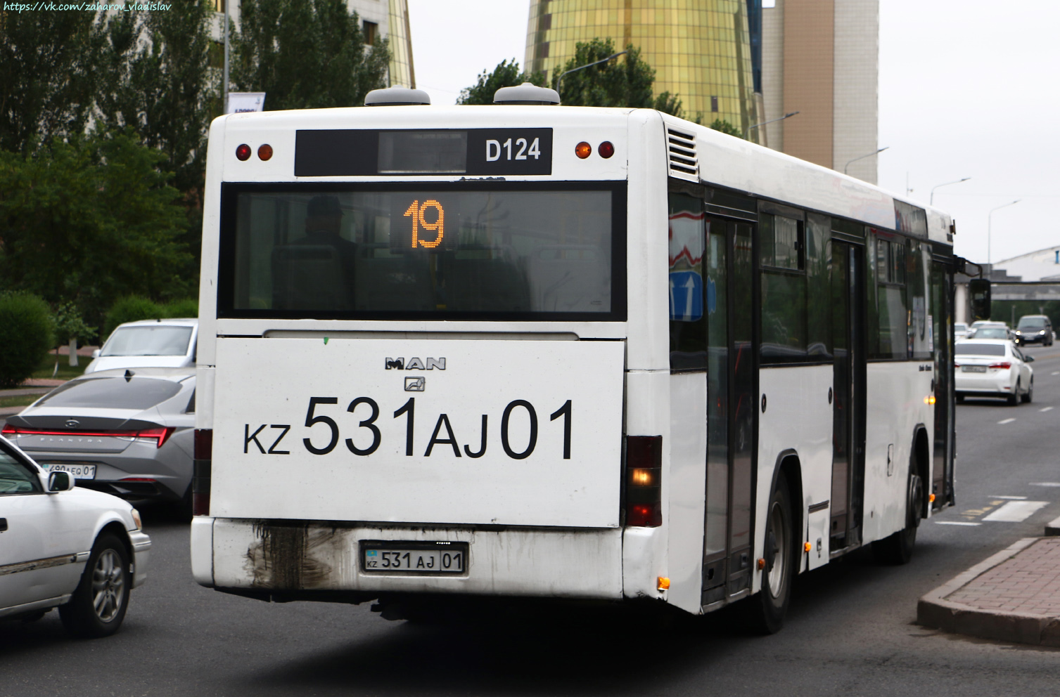 Астана, MAN A74 Lion's Classic SL283 № D124