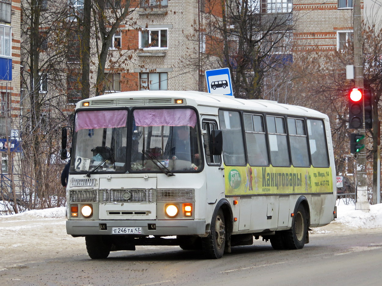 Кировская область, ПАЗ-4234 № Е 246 ТА 43