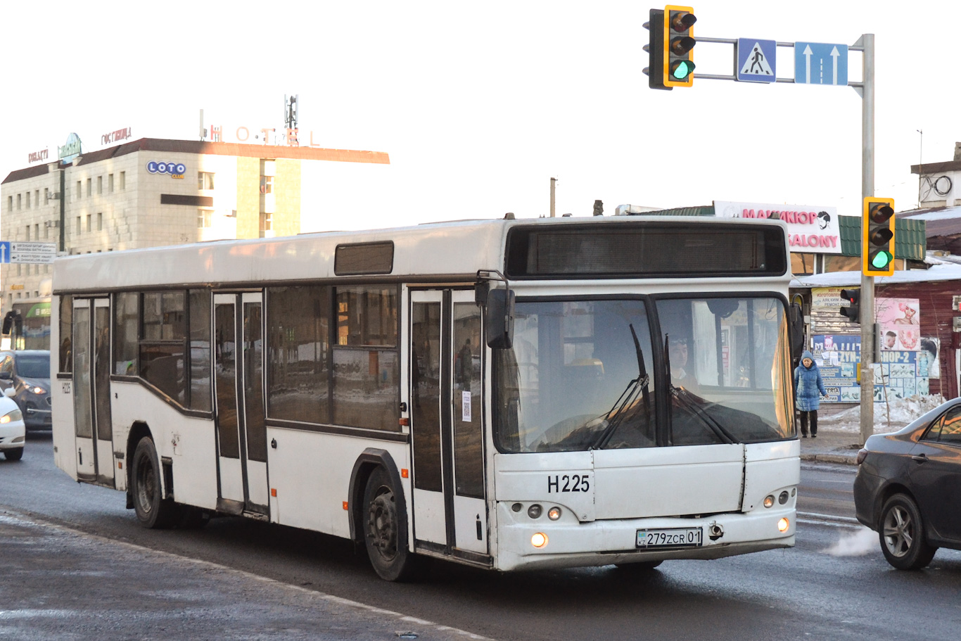 Asztana, MAZ-103.465 sz.: H225