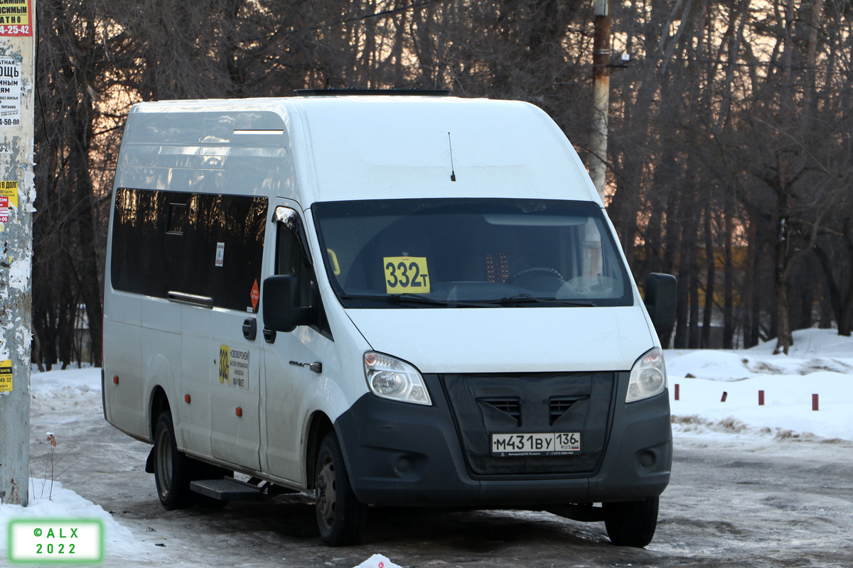 Воронежская область, ГАЗ-A65R52 Next № М 431 ВУ 136