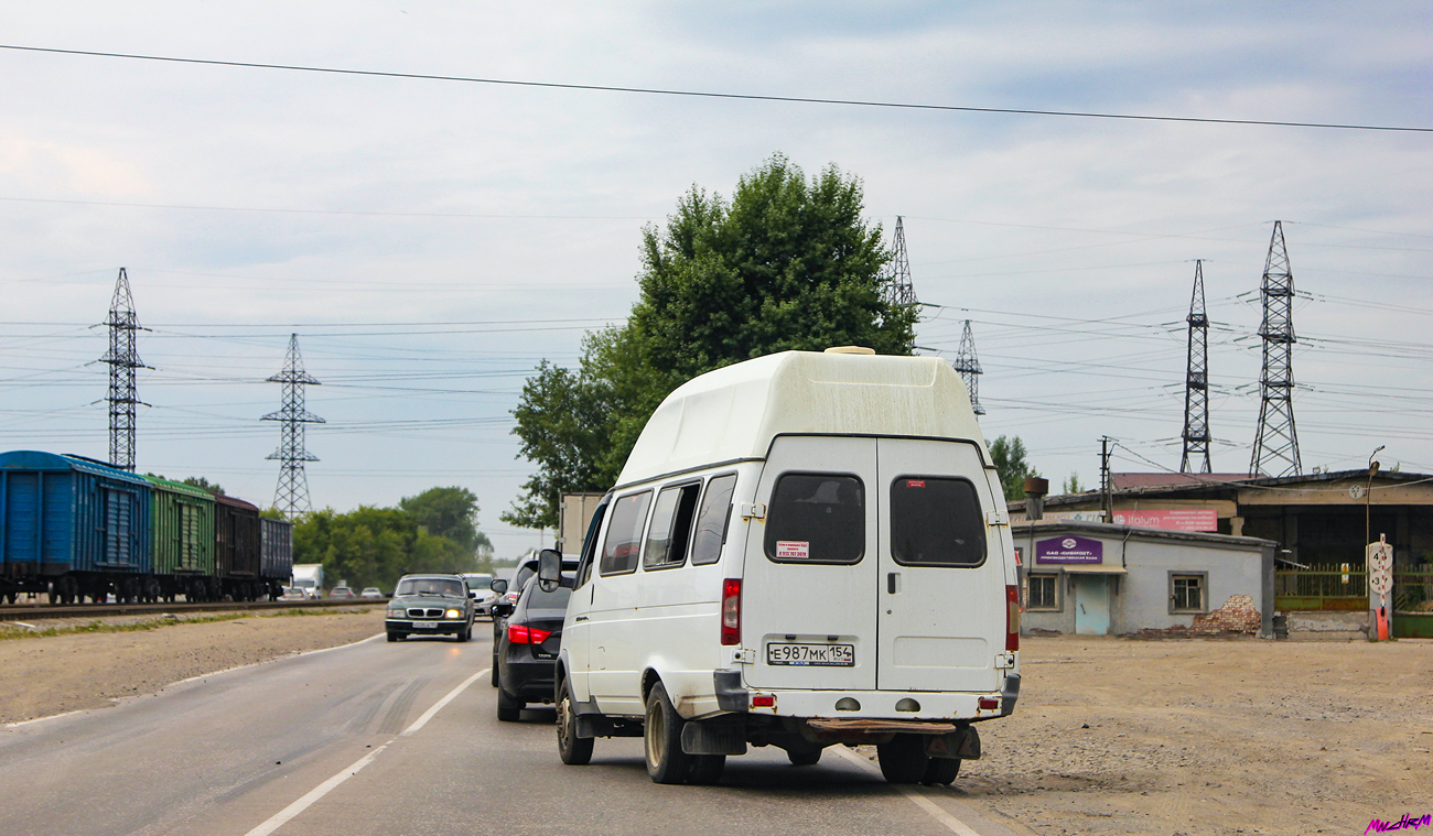 Новосибирская область, Луидор-225000 (ГАЗ-322133) № Е 987 МК 154 Новосибирская область, Луидор-225000 (ГАЗ-322133) № Е 987 МК 154