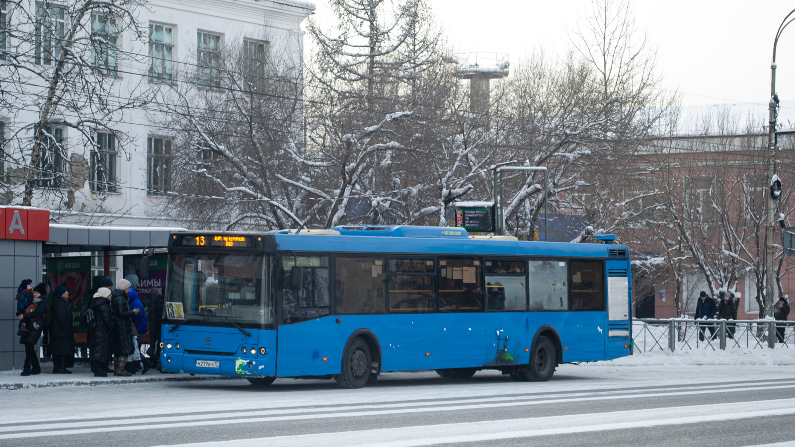Тува, ЛиАЗ-5292.22 (2-2-2) № М 219 ВН 17