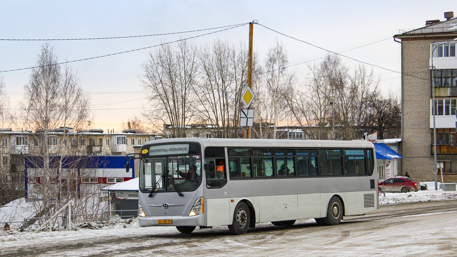 Свердловская область, Hyundai New Super AeroCity 1F/L № КЕ 300 66