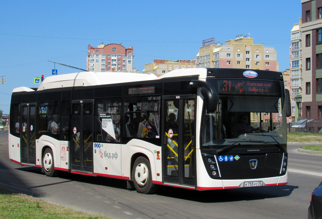 Вологодская область, НефАЗ-5299-40-57 (CNG) № К 755 УС 35