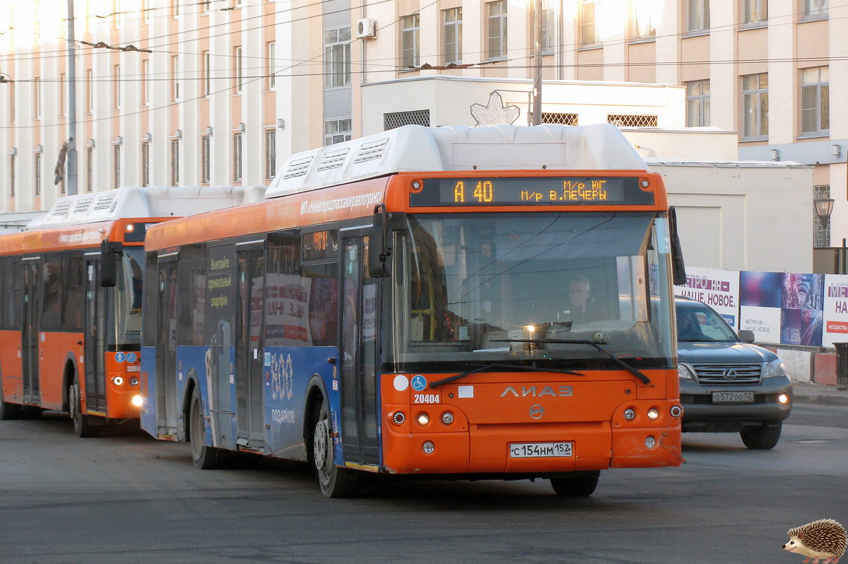 Нижегородская область, ЛиАЗ-5292.67 (CNG) № 20404