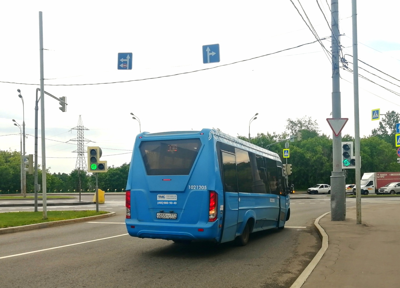 Москва, Нижегородец-VSN700 (IVECO) № 1021205