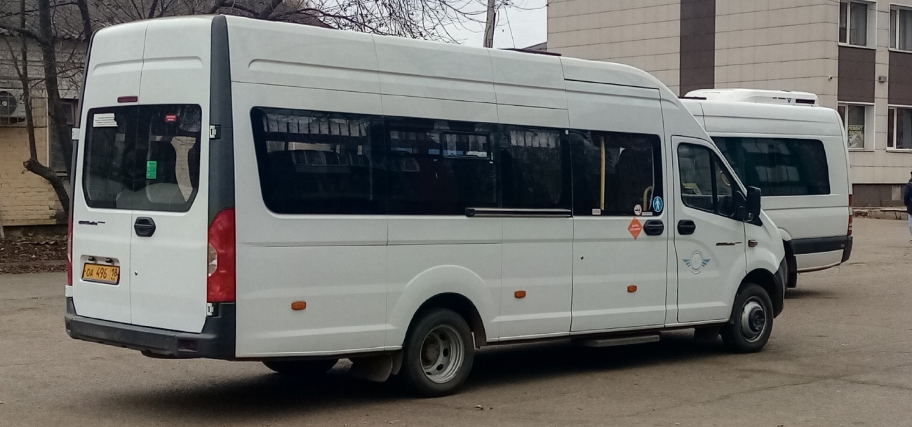 Удмуртия, ГАЗ-A65R52 Next № ОА 496 18