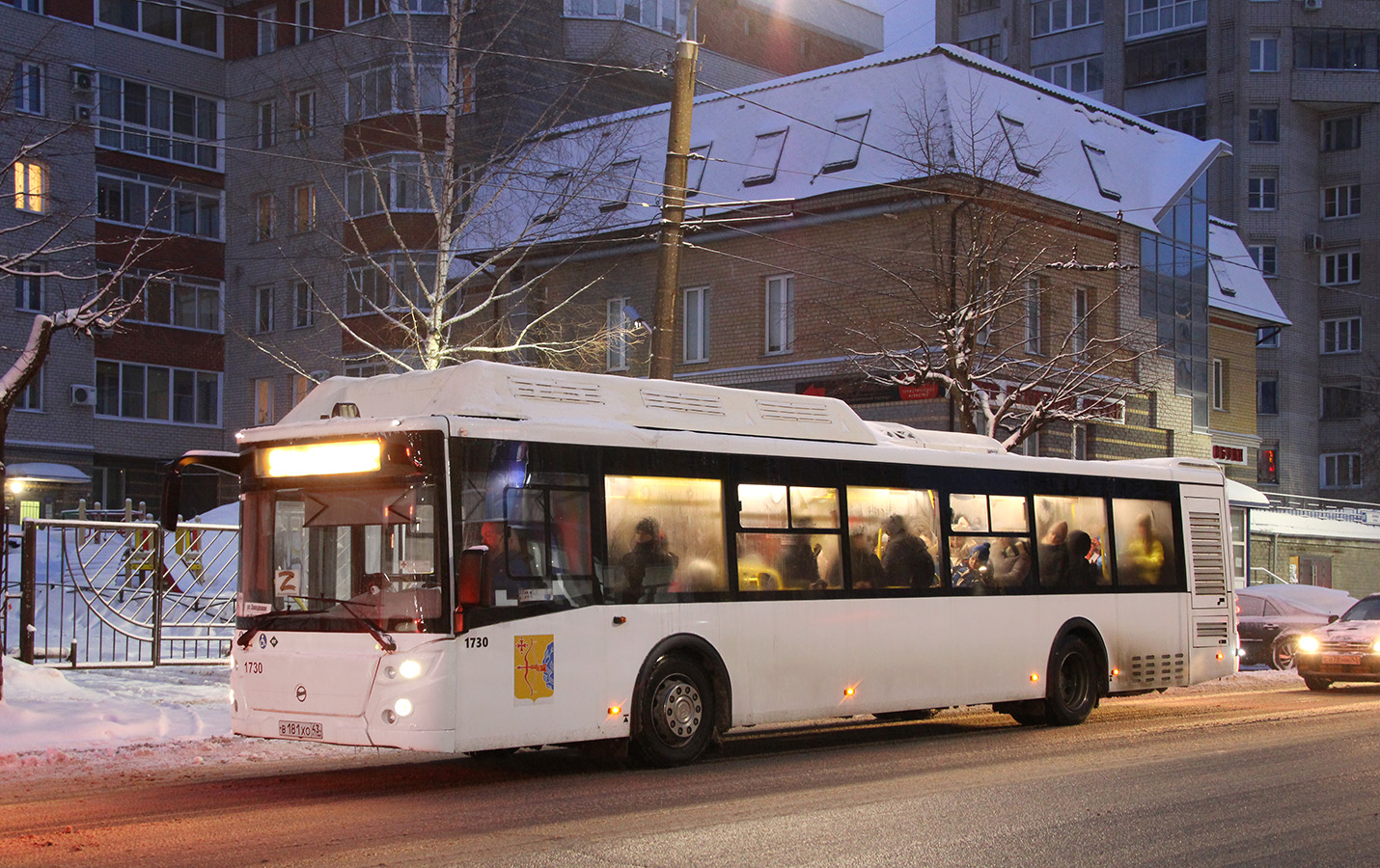 Кировская область, ЛиАЗ-5292.67 (CNG) № В 181 ХО 43