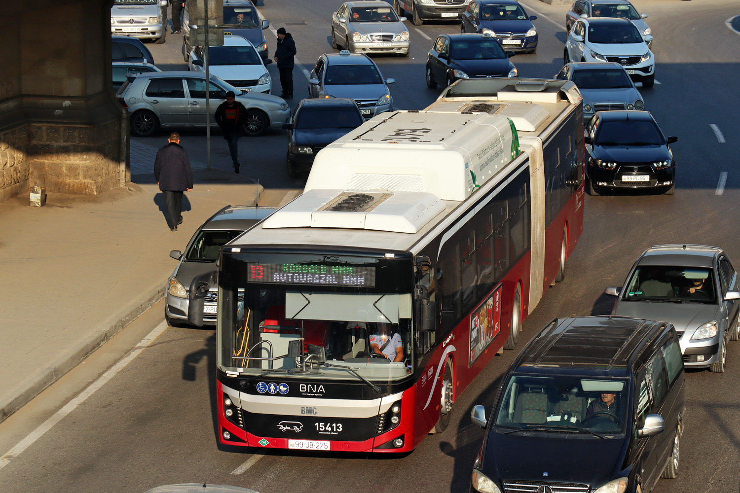 Азербайджан, BMC Procity II 18LF CNG № 15413