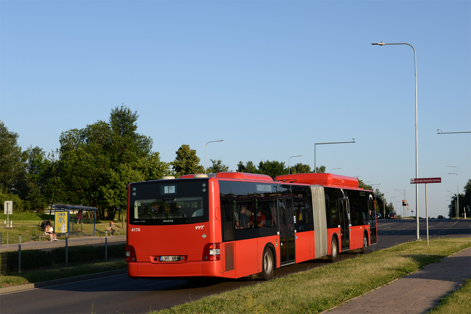 Литва, MAN A23 Lion's City G NG313 CNG № 4176