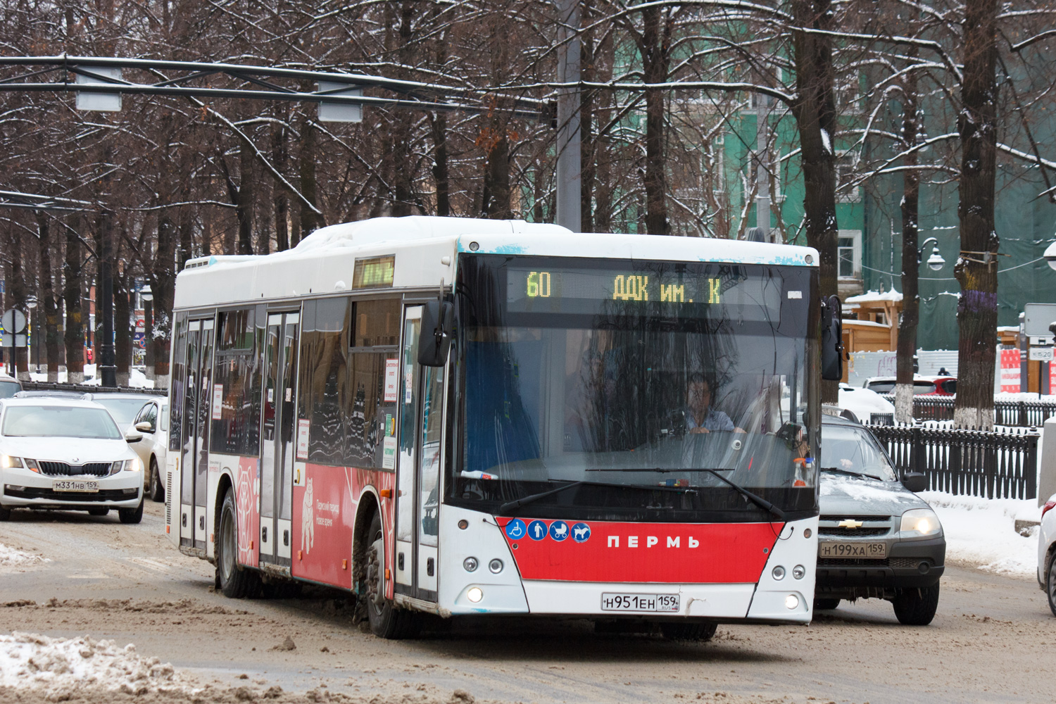 Пермский край, МАЗ-203.016 № Н 951 ЕН 159