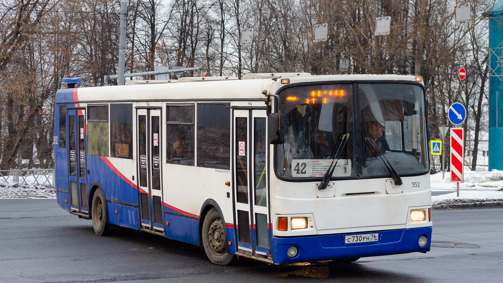 Yaroslavl region, LiAZ-5256.53 # 552