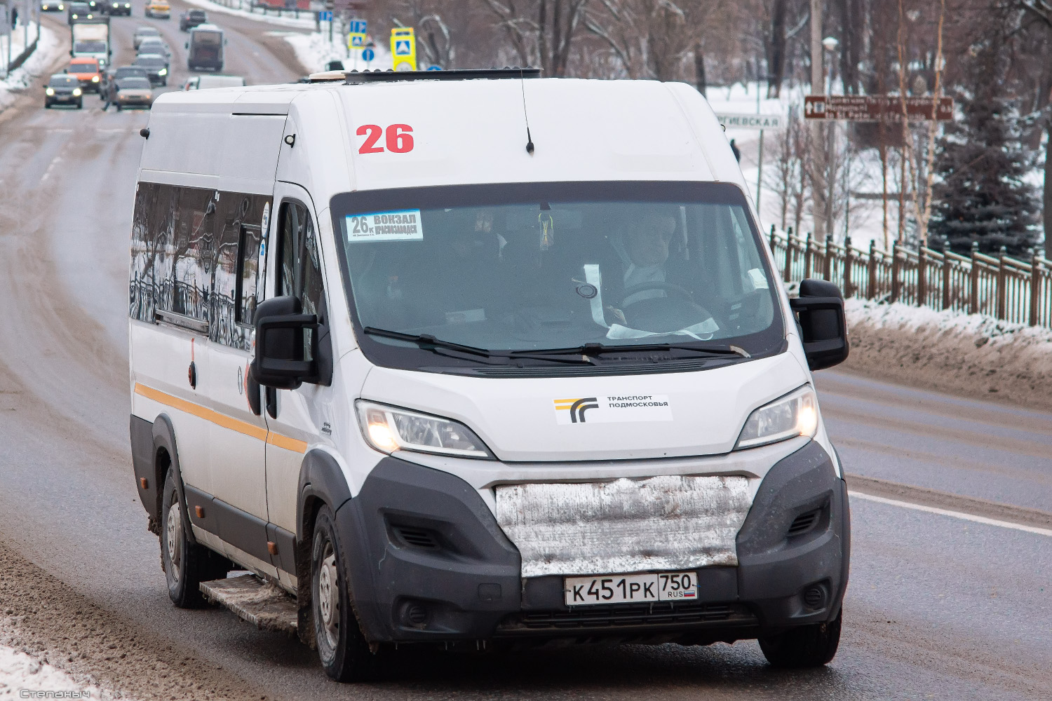 Московская область, Нижегородец-FST613 (FIAT Ducato) № К 451 РК 750