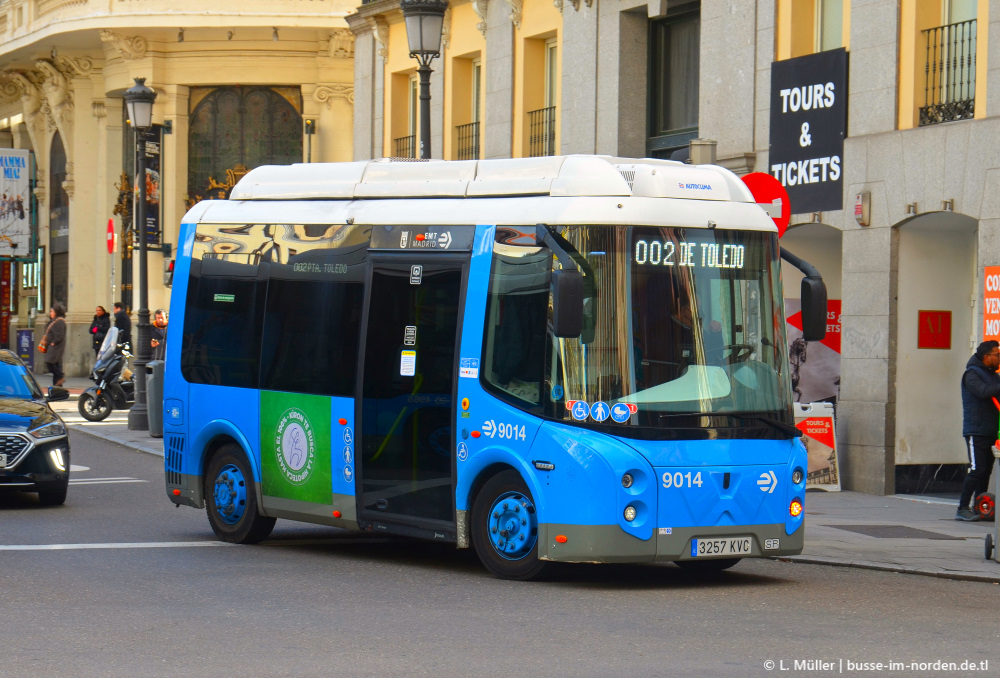 Spanyolország, Car-Bus Wolta sz.: 9014