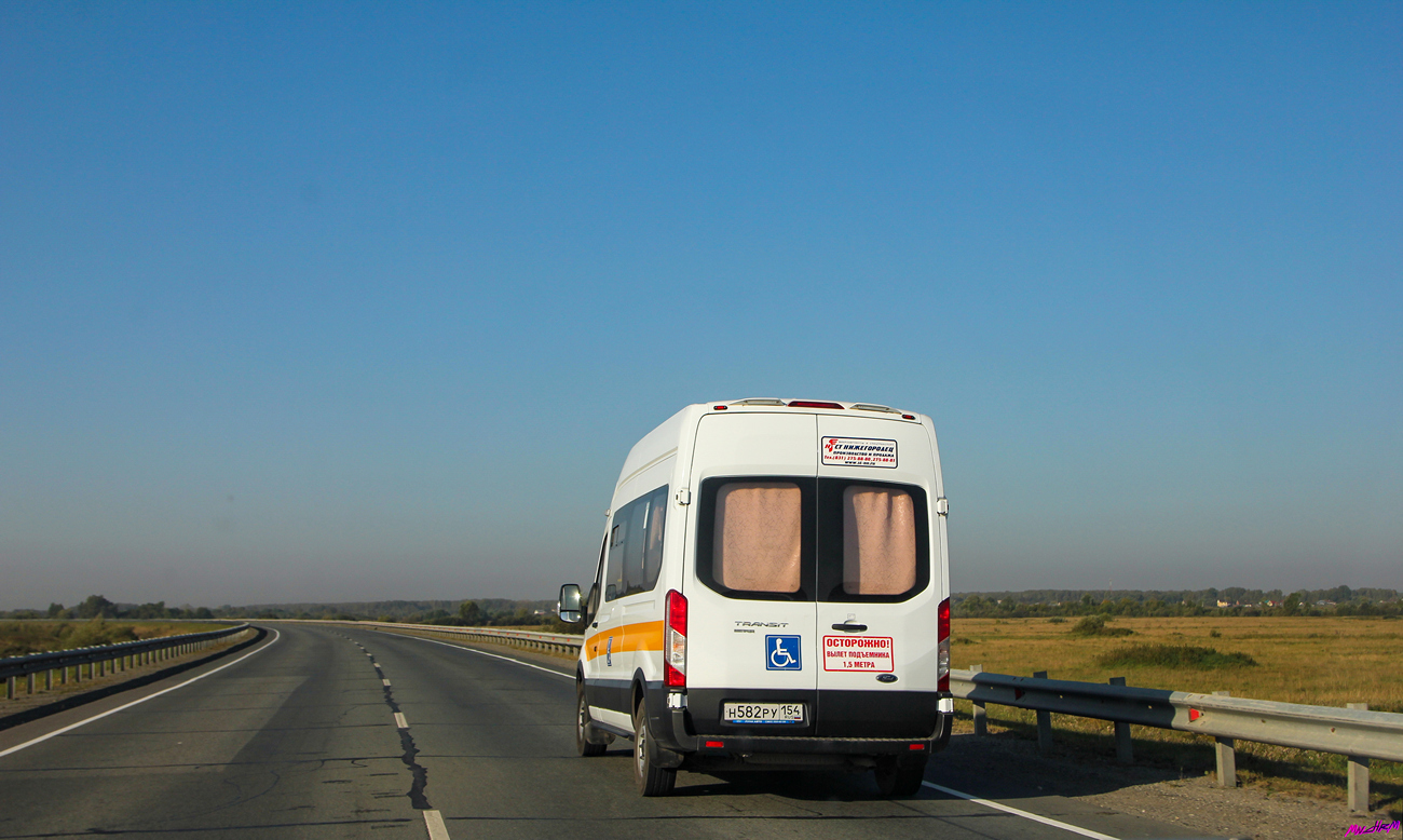 Новосибирская область, Нижегородец-2227S (Ford Transit) № Н 582 РУ 154