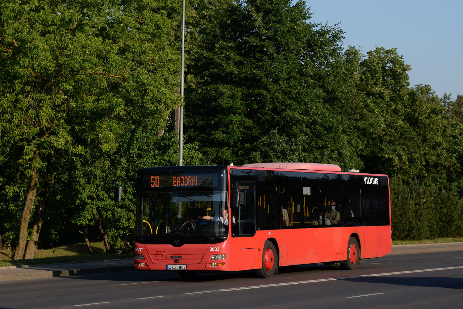 Λιθουανία, MAN A21 Lion's City NL273 # 3033
