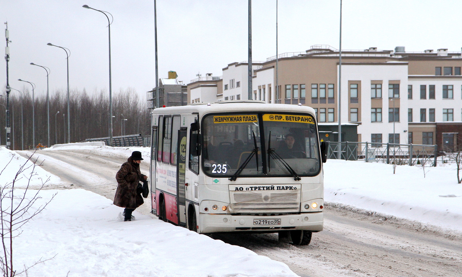 Санкт-Петербург, ПАЗ-320302-11 № О 219 ЕО 05