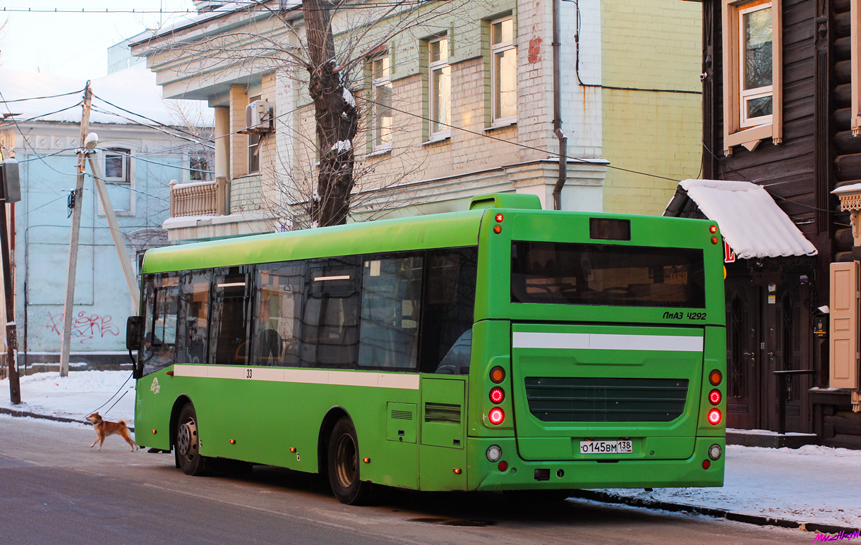 Іркуцкая вобласць, ЛиАЗ-4292.60 (1-2-0) № 33