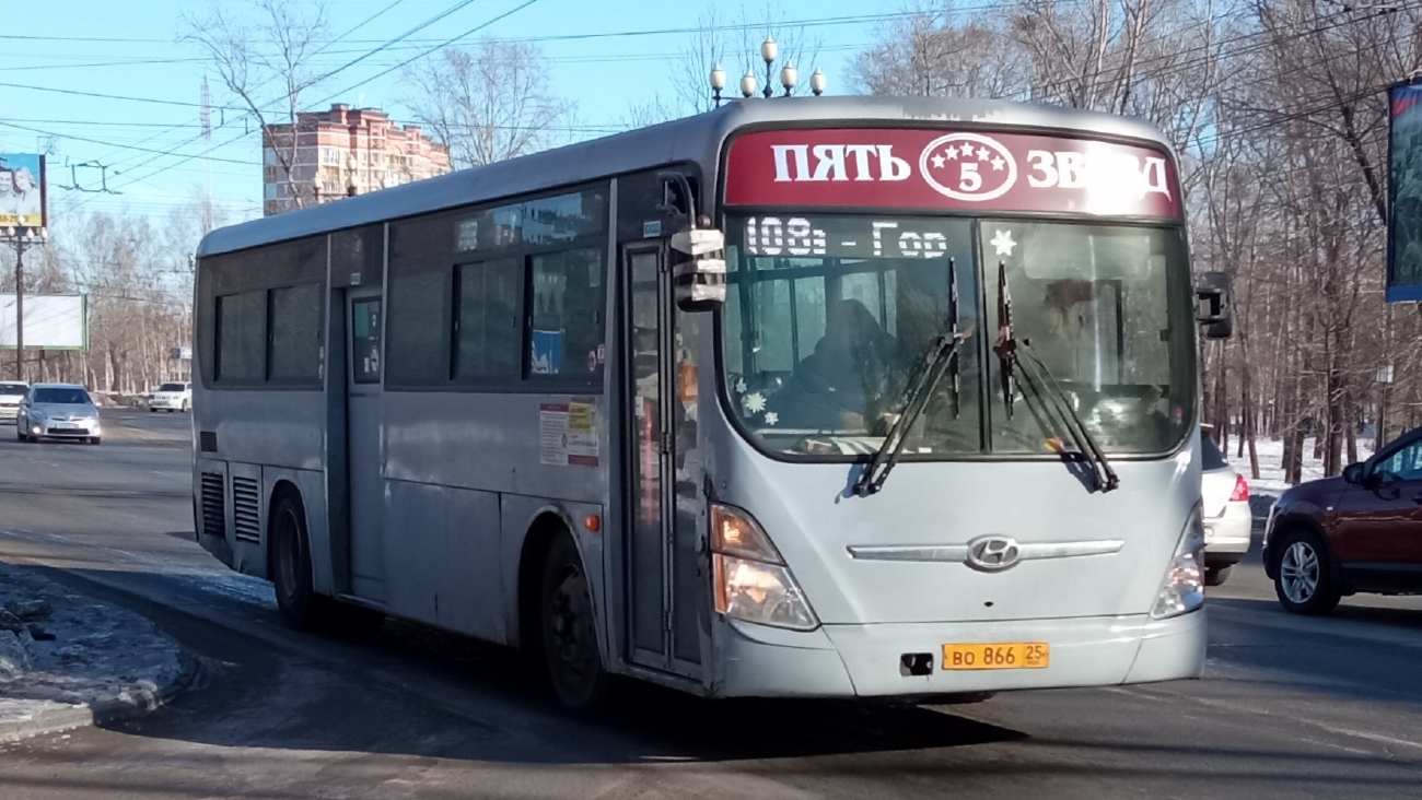 Хабаровский край, Hyundai New Super AeroCity 1F/L № ВО 866 25
