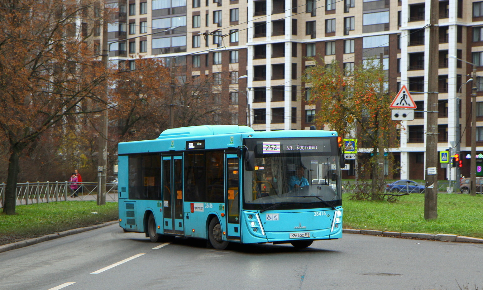 Санкт-Петербург, МАЗ-206.947 № 38416