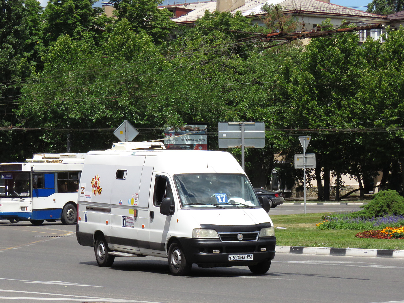 Краснодарский край, FIAT Ducato 244 [RUS] № Р 620 МА 193