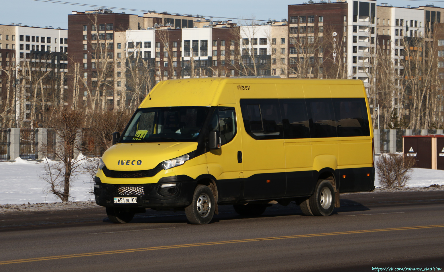 Астана, IVECO Daily 50C15V (СарыаркаАвтоПром) № S037