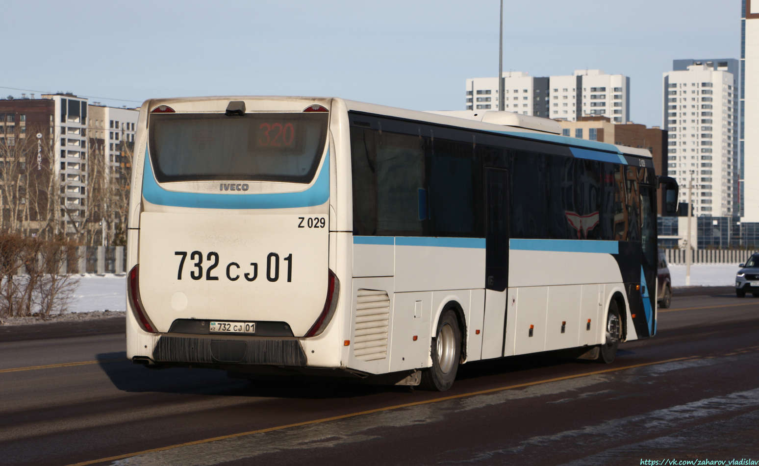 Астана, IVECO Crossway LINE 13M (СарыаркаАвтоПром) № Z029
