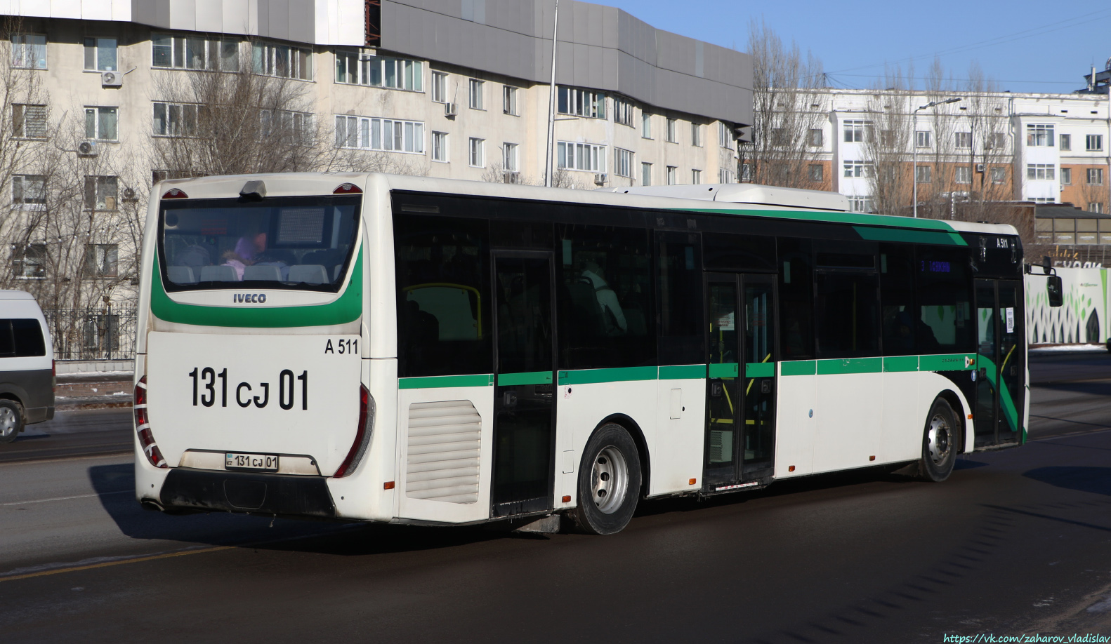 Астана, IVECO Crossway LE 13M (СарыаркаАвтоПром) № A511