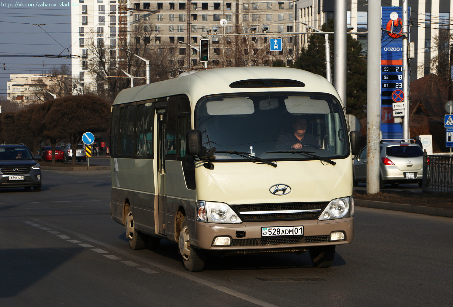 Алматы, Hyundai County № 528 ADM 01