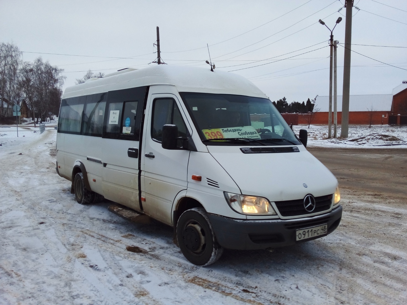Липецкая область, Луидор-223214 (MB Sprinter Classic) № О 911 РС 48