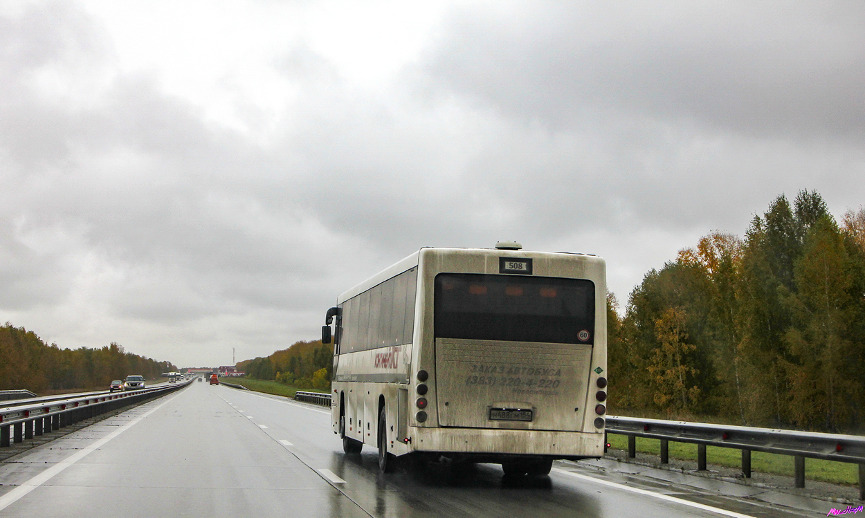 Novosibirsk region, GolAZ-525110-10 "Voyage" Nr. Н 488 ЕМ 154