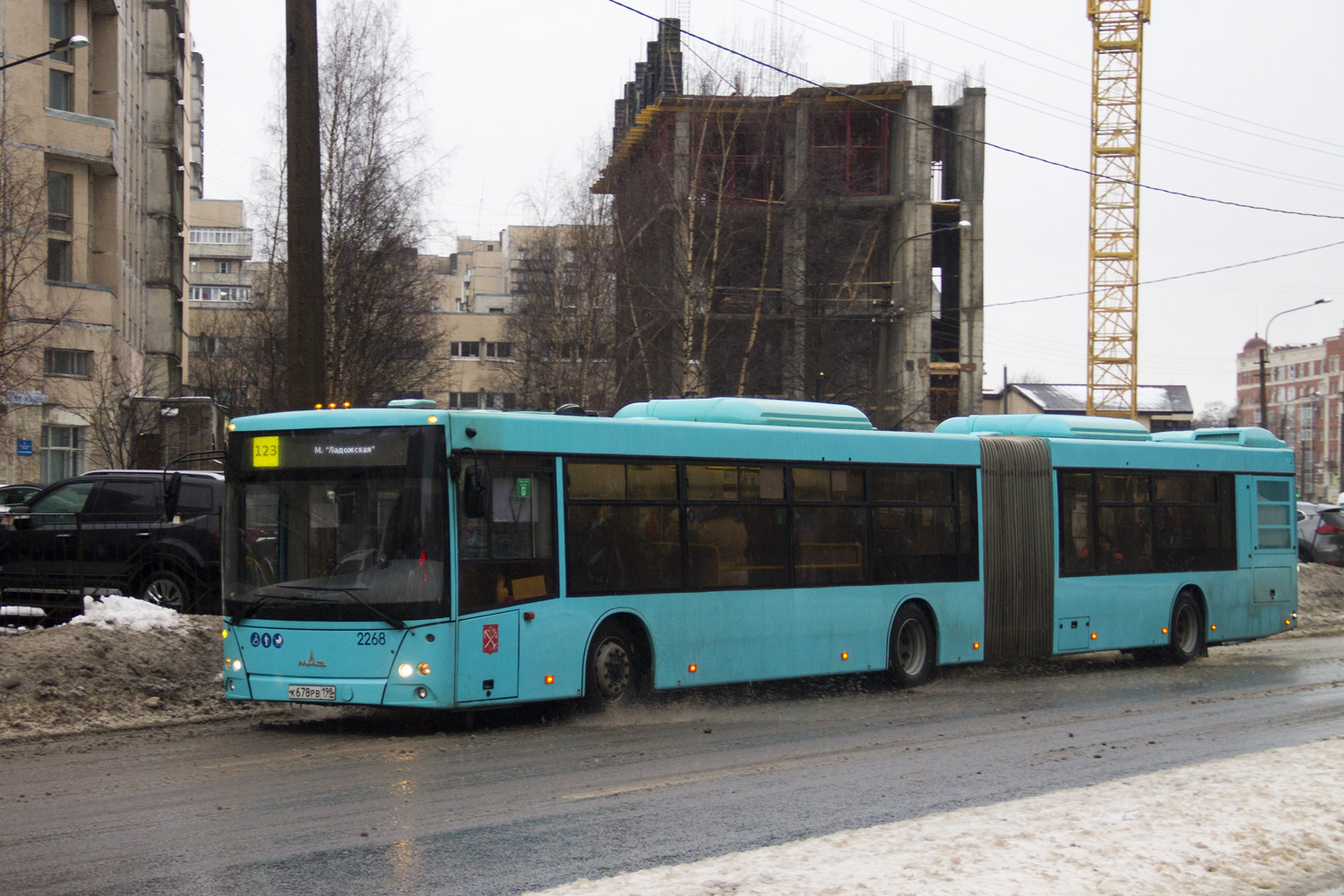Sankt Petersburg, MAZ-216.066 Nr. 2268