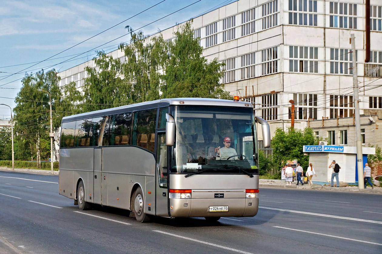 Владимирская область, Van Hool T915 Alicron № У 026 НЕ 33