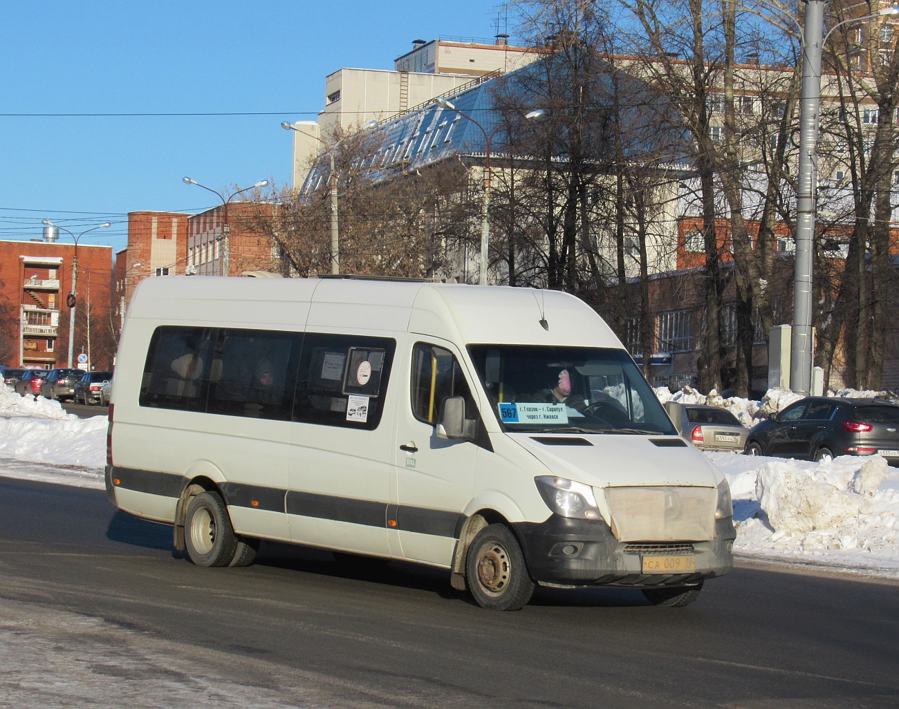 Удмуртия, Луидор-223612 (MB Sprinter) № СА 009 18