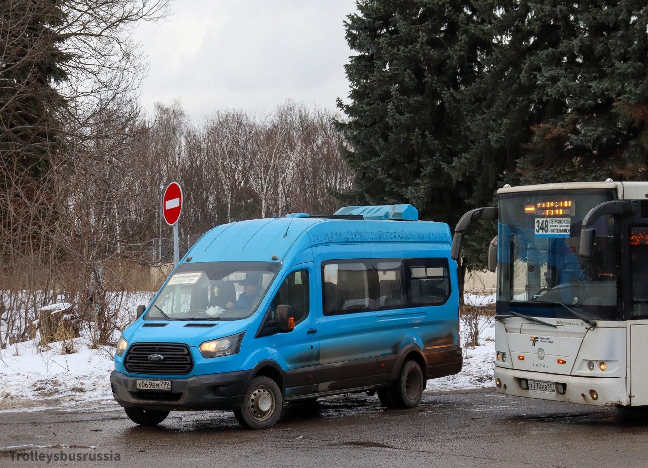 Москва, Ford Transit FBD [RUS] (Z6F.ESG.) № Х 069 ВМ 799