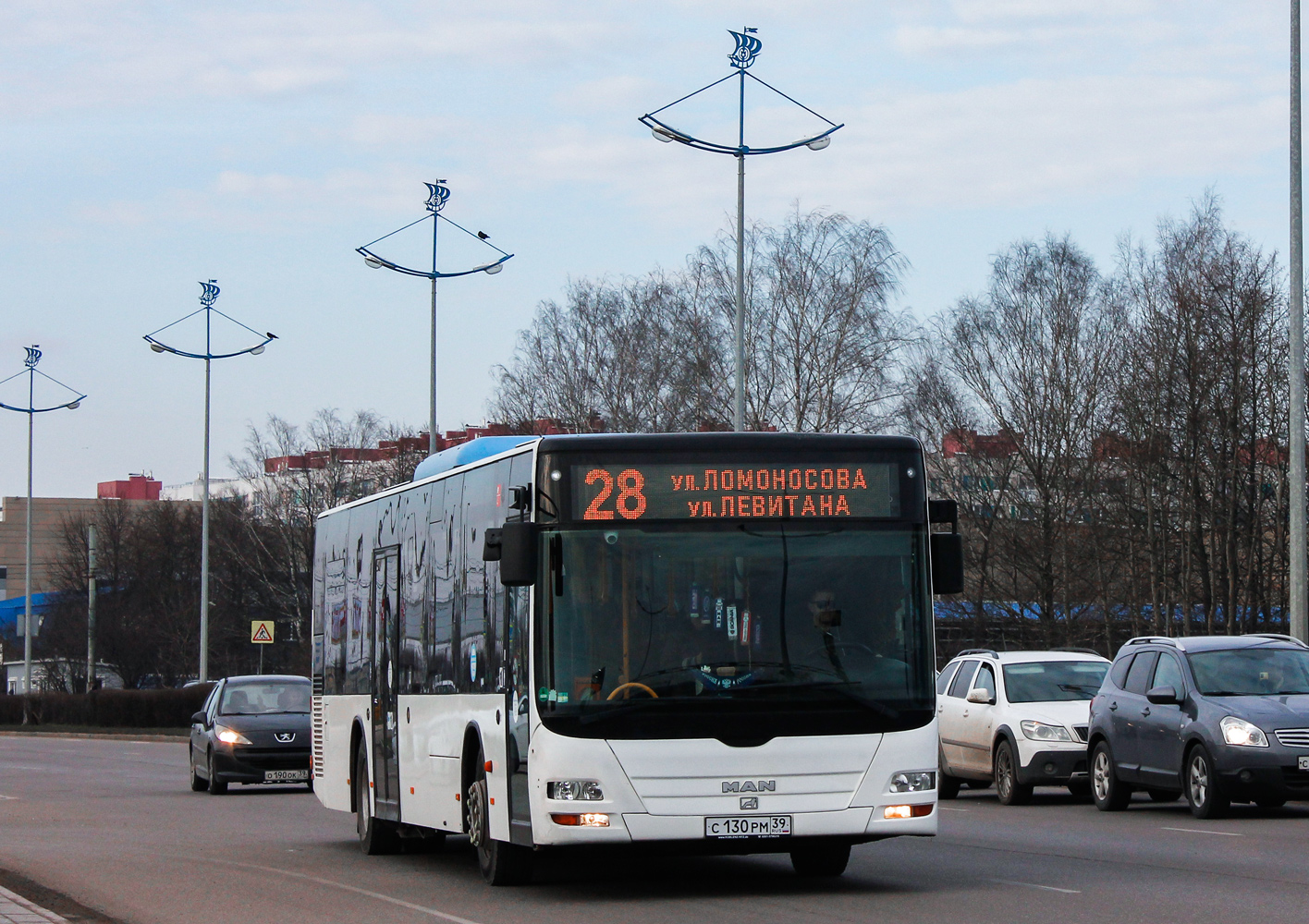 Калининградская область, MAN A20 Lion's City Ü NÜ313 № С 130 РМ 39