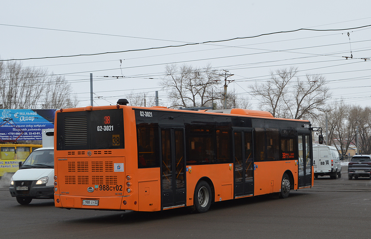 Павлодарская область, Golden Dragon XML6125CR (Hyundai Trans Auto) № G2-3021