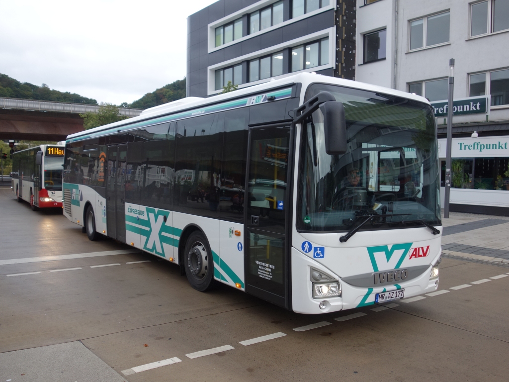 Гессен, IVECO Crossway LE 12M № MR-AZ 177