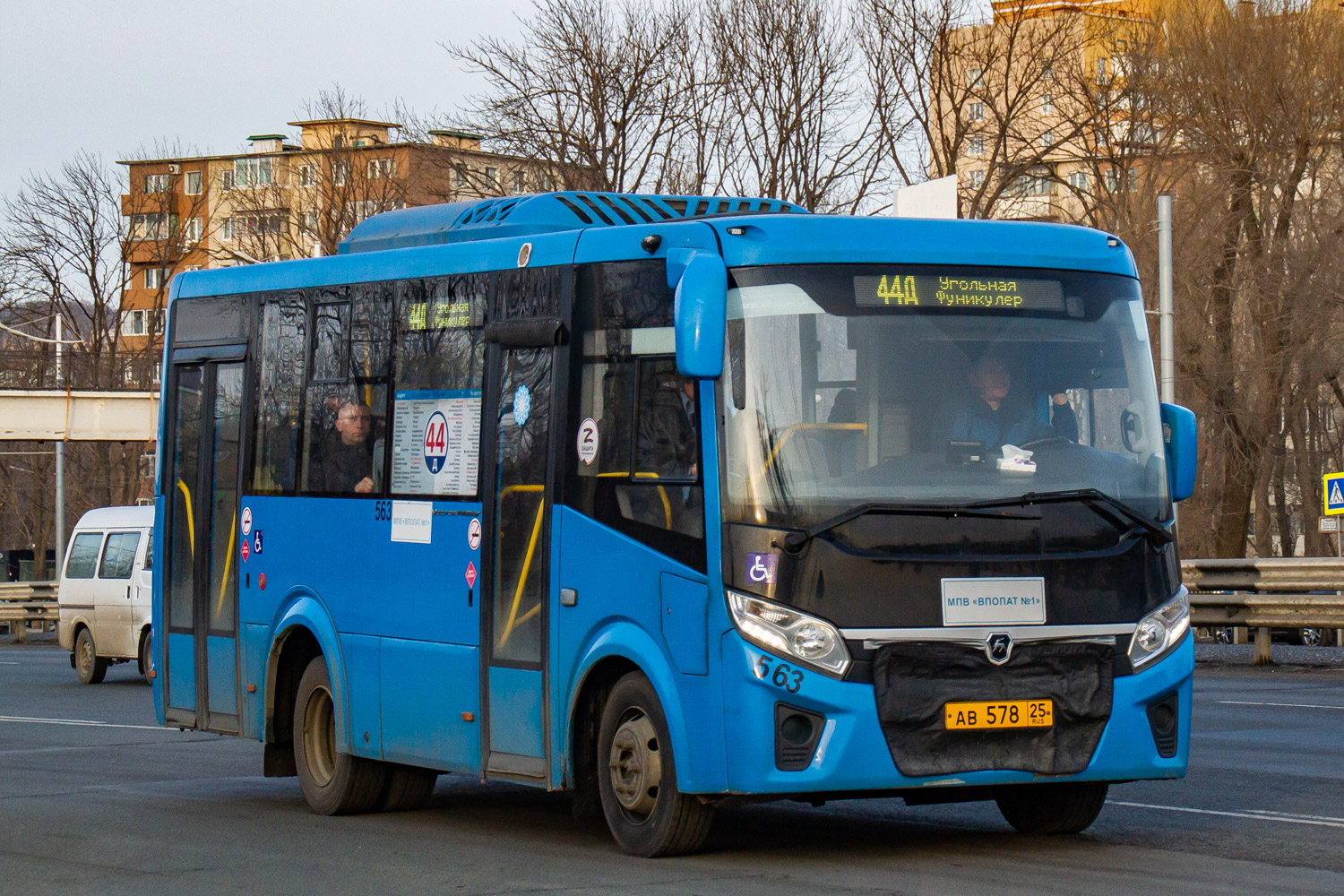 Приморский край, ПАЗ-320435-04 "Vector Next" № 563