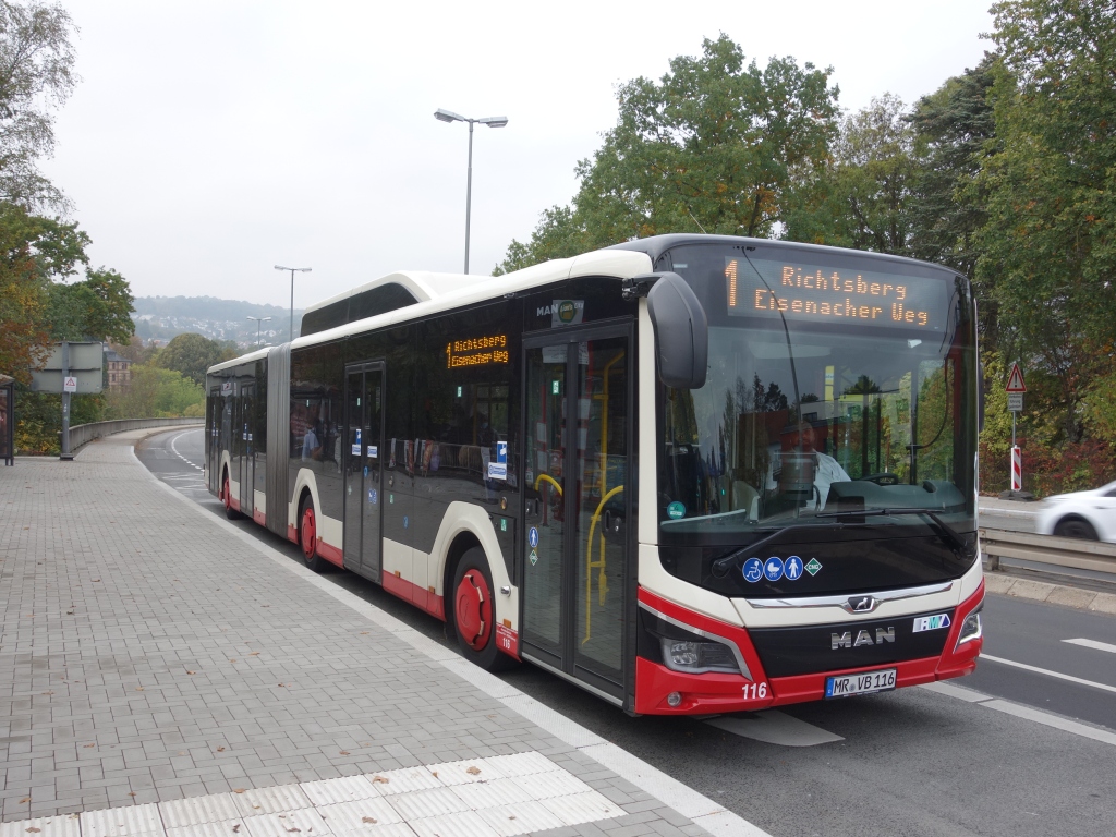 Гессен, MAN 18C Lion's City 18 G NG320 EfficientHybrid № 116 Гессен, MAN 18C Lion's City 18 G NG320 EfficientHybrid № 116