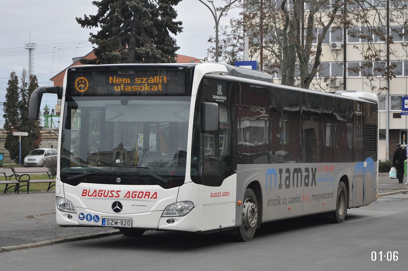 Венгрия, Mercedes-Benz Citaro C2 № SZW-820