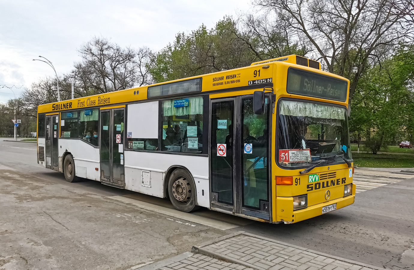 Ростовская область, Mercedes-Benz O405N2 № К 551 РТ 161